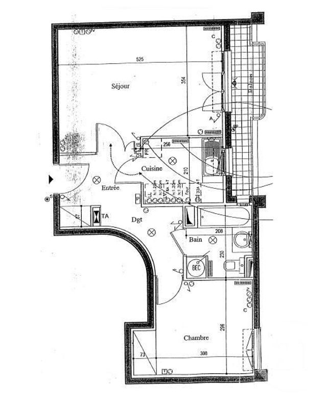 Appartement F2 à louer - 2 pièces - 48.55 m2 - MONTIGNY LE BRETONNEUX - 78 - ILE-DE-FRANCE - Century 21 S.L.P. Immobilier